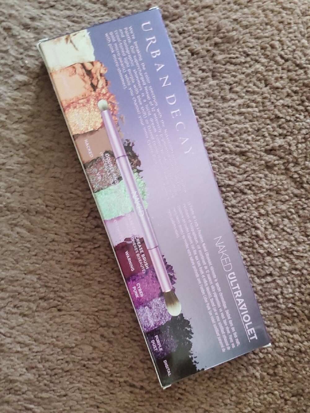 Urban Decay Naked Ultraviolet Eyeshadow Palette - Lavender Purple Hues - Picture 5 of 5